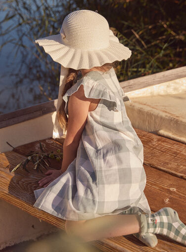 Light beige DRESS MIVYETTE / 25E2PF92ROB808