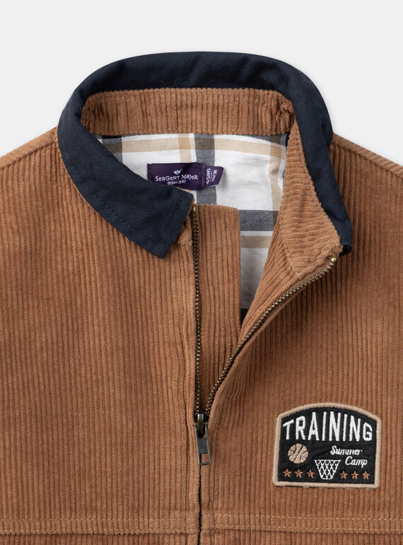 Light brown JACKET group size LIVESTAGE / 24H3PGK1VTG804