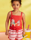 Beach set with tank top and shorts child girl CRUNETTE / 22E2PFS1ENSF515