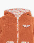 Brown reversible hooded jacket DRIPOETTE 2 / 22H2PFV1CAP821
