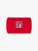 Red knitted snood child girl BLOZAMETTE / 21H4PFE2SNO308