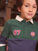 Green POLO SHIRT LYCOLAGE / 24H3PGO1POLG625