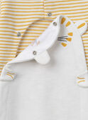 Off white BABYGROW MEBENJAMIN / 25E5BGF3GRE001