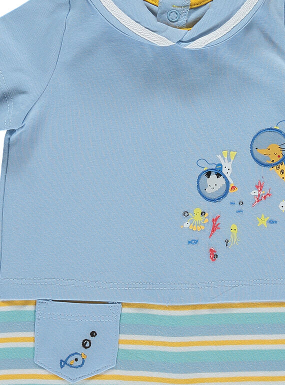 Blue Romper RENATHAN / 19E5BGJ1GREC208