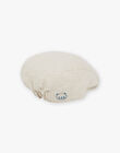 Beige linen beret FAEMOU / 23E4BGI2CHAA013