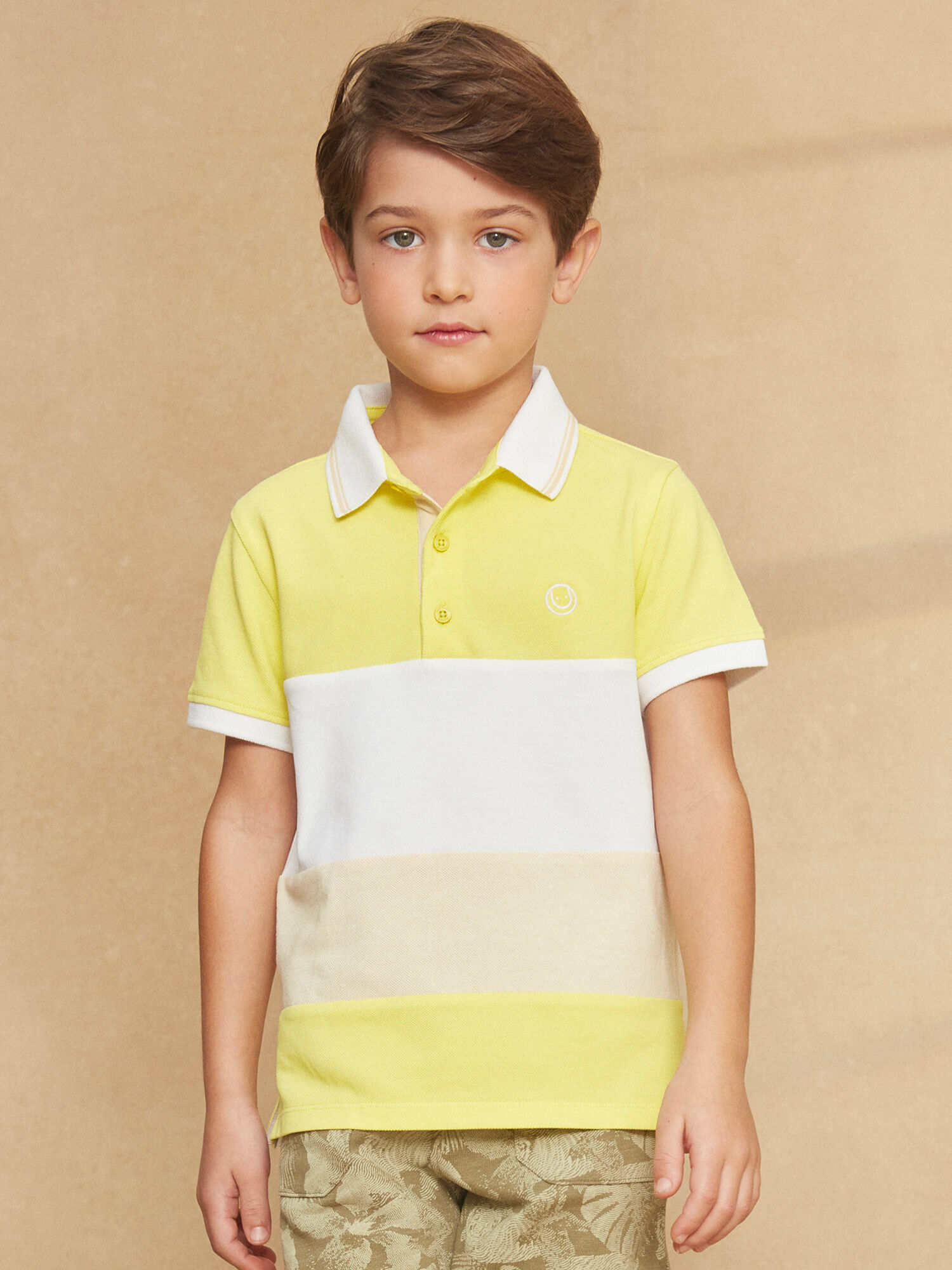 Baby yellow polo hotsell shirt