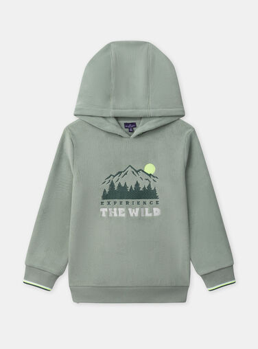 Blue green SWEAT SHIRT NRAWAGE / 25H3PGV2SWE614