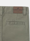 Slim khaki trousers KAPANTAGE2 / 24E3PGC1PAN604