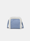 Greyish blue BAG AND POUCH LAREINETTE / 24H4PFS1BES205