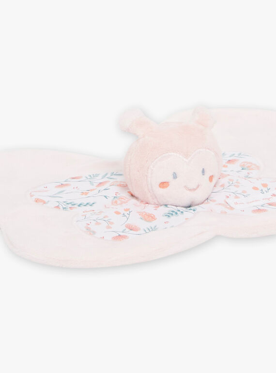 Velvet butterfly comforter with floral print birth girl CORINA / 22E0AFC1JOU301