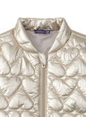 Gold JACKET group size NIDOUNETTE / 25H2PFS1VTG954