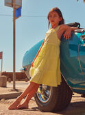 Pale yellow DRESS KLIBROETTE / 24E2PFR2ROB103