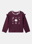 Purple TEE SHIRT LS LUTEMETTE / 24H2PFM1TML711