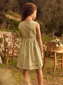 Light green DRESS MLEREVETTE / 25E2PFO3ROBG600
