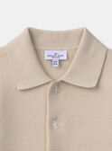 White KIDS CARDIGAN MAEMILE / 25E1BGL1GILA016