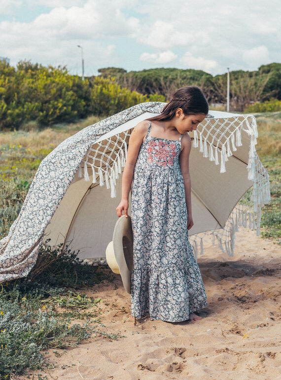 Blue SUNBATHING DRESS MRASORETTE / 25E2PFR1RBSC243