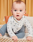 Baby bodysuit, overalls and bib set DOLPH / 22H0CGI2ENS216