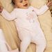 Baby Girl Velour Romper and Matching Pink Bonnet