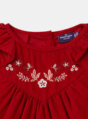 Red BLOUSE LALETTE / 24H2PFR1CHEF505