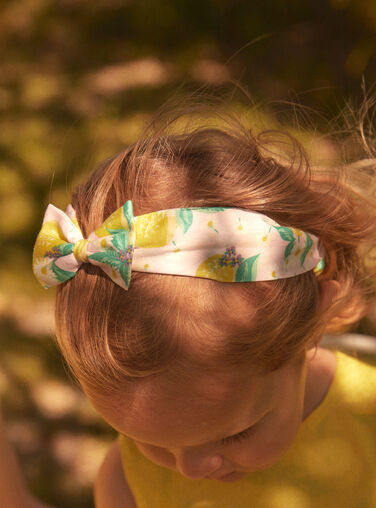 Yellow headband with floral print Yellow headband with floral print LAARYA / 24H4BFI1BANH705