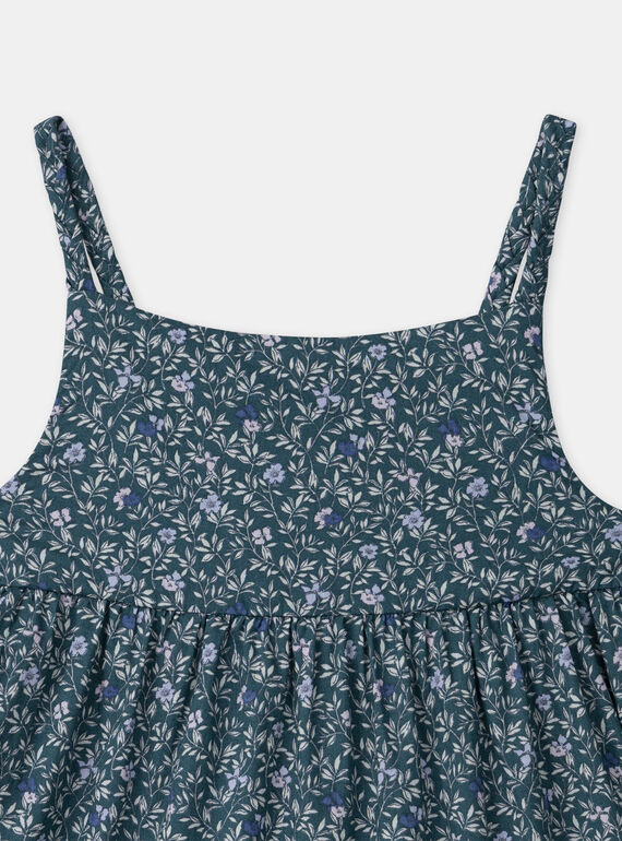 Blue SUNBATHING DRESS MMICHETTE / 25E2PFT2RBSC232