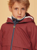 Burgundy RAINCOAT LINIDAGE / 24H3PG61IMP501