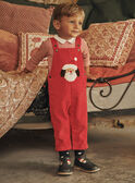 Red corduroy long overalls GAULYSSE / 23H1BGN1SAL502