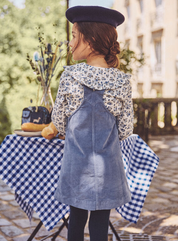 Greyish blue JUMPER DRESS NUCHASETTE / 25H2PFQ1CHS205