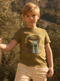 Kaki TEE SHIRT SS MLEOVNAGE / 25E3PGO3TMC604