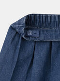 Dark denim MINI SHORT SKIRT MLUJUETTE / 25E2PFQ1JPSK005