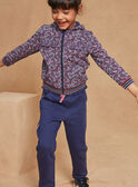 Navy blue and pink jogging suit GRIGUETTE / 23H2PFE1JGB718