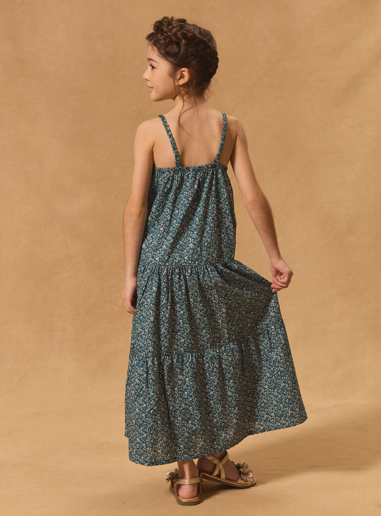 Blue SUNBATHING DRESS MMICHETTE / 25E2PFT2RBSC232