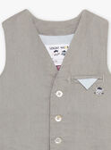 Baby boy sage green vest CYBERNARD / 22E1BG11VSMG610