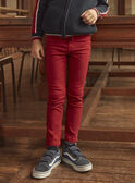 Spice red PANTS LOLIAGE / 24H3PGL2PANF509