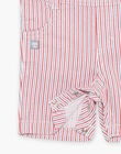 Short twill striped overalls FAKAVIO / 23E1BGC1SAC410