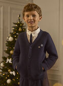 Navy KIDS CARDIGAN LEDILAGE / 24H3PGT1GILC205