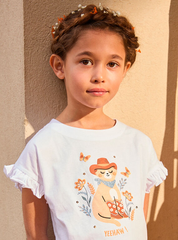 Off white TEE SHIRT SS MLOTETTE / 25E2PFP1TMC001