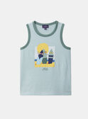 Turquoise TANK TOP KLISTRAGE / 24E3PGR1DEBC216