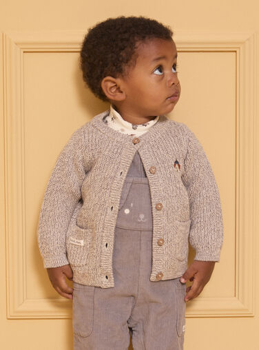 Heather beige CARDIGAN Heather beige CARDIGAN LAOCTAVE / 24H1BGQ1CARA011