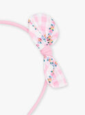 Pink headband with bow FUYETTE / 23E4PFW3TETD303