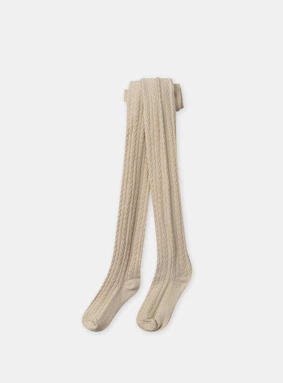 Beige TIGHTS NLUDUETTE / 25H4PFX1COL080