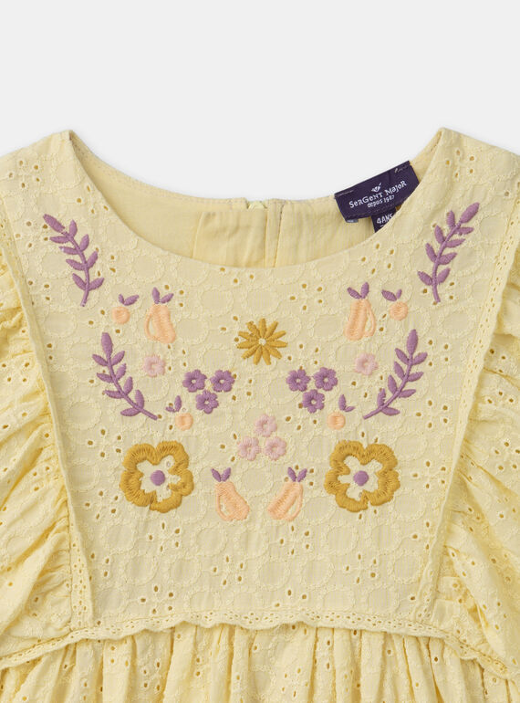 Yellow DRESS MLARODETTE / 25E2PFK2ROBB104