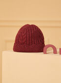 Red BEANY LIBONETTE / 24H4PF61BON511