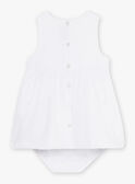 Baby girl dress and bloomer CAJULIE / 22E1BFH2CHS001