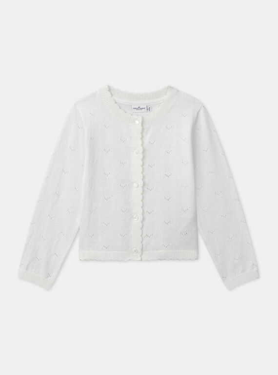 Off white CARDIGAN MREGETTE / 25E2PFL1CAR001