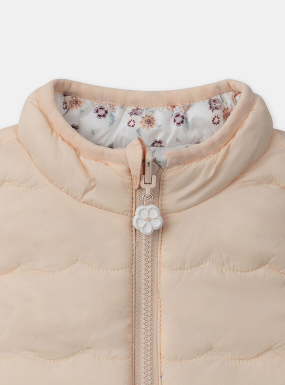 Orange DOWN JACKET MABLANCHE / 25E1BF71D3EE403