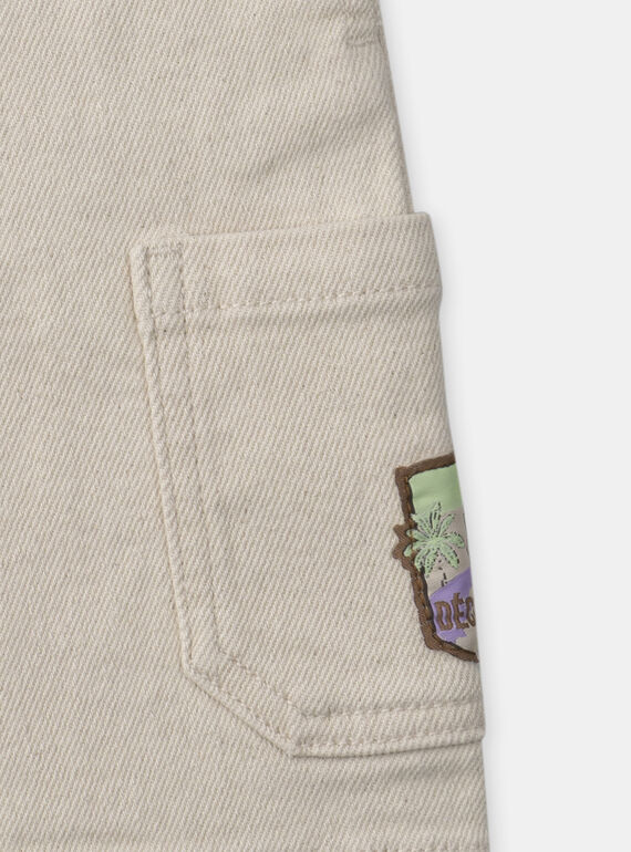 Beige BERMUDA MLEBOAGE / 25E3PGO1BER080