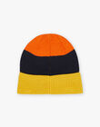 Knitted hat in three colors DEHIPAGE / 22H4PGM3BON713
