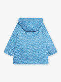 Child girl 2-in-1 blue raincoat CLAFLETTE / 22E2PFG1IMP208