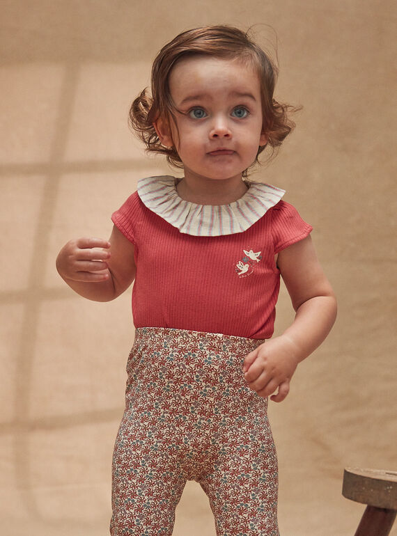 Dark orange BODYSUIT KAIVANA / 24E1BFC1BOD410